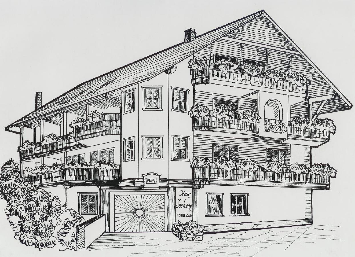 Hotel Haus Seehang Lago de Constança Exterior foto
